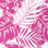 Palm Print Flounce-Hem Knit Dress